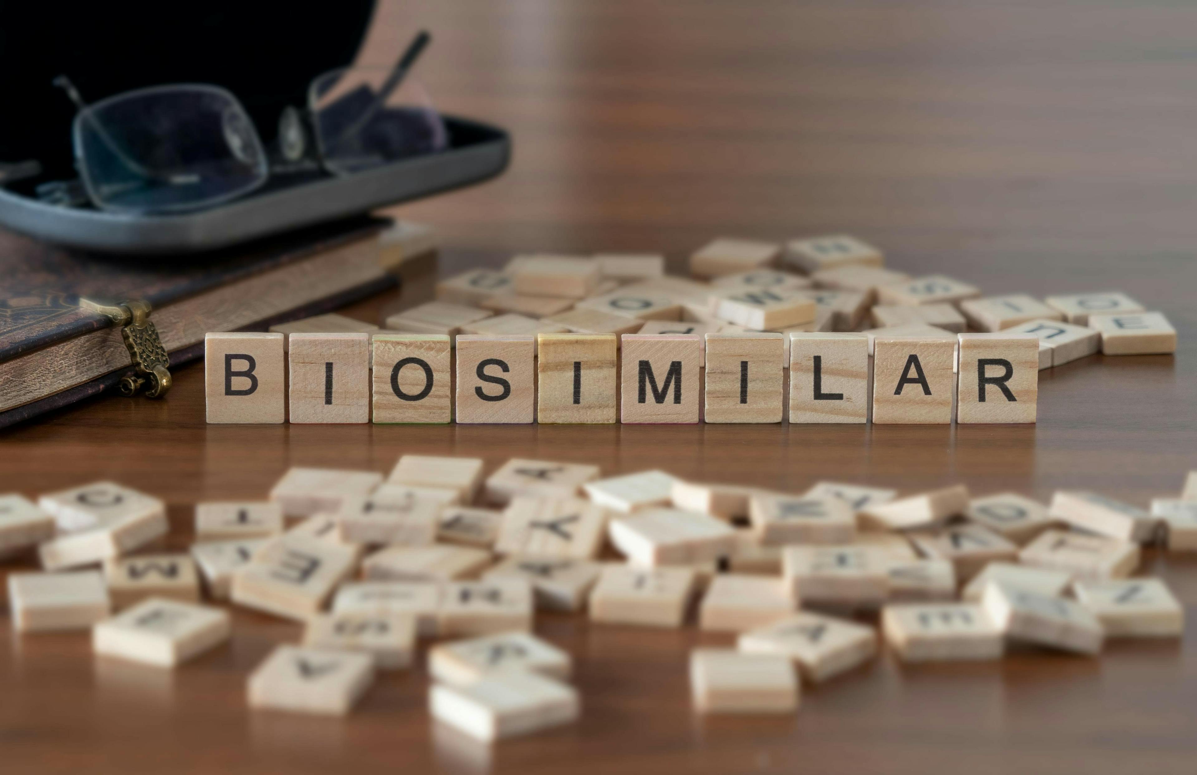 'Biosimilar' written in wood letter tiles / lexiconimages - stock.adobe.com