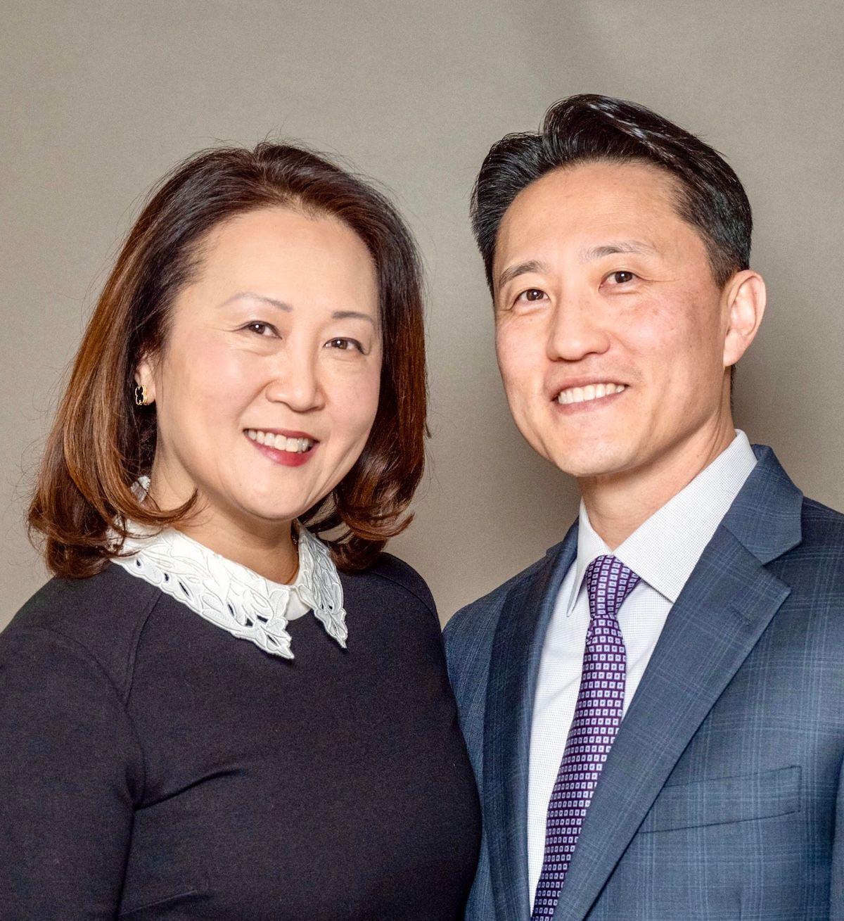 Michael Kim, PharmD, and his wife Joan, PharmD | image credit: Michael Kim